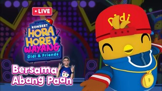 LIVE bersama Abang Paan bercerita tentang Konsert Hora Horey Wayang Didi & Friends