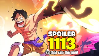 One Piece Chap 1113 SPOILER - *KINH NGẠC* băng Mũ Rơm ĐẠI CHIẾN, BỘ NÃO của Vegapunk!!