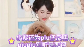 小紫还为它反嘿piupiu别听是恶评 puipiu陪姐姐上班啦哈哈哈 杨紫淘淘氧棉直播