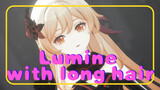 Lumine with long hair