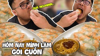 CÁCH LÀM GỎI CUỐN VỚI NƯỚC CHẤM NGON NHỨC NÁCH