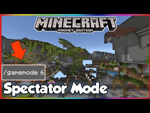 Chế độ Khan Giả Spectator Mode Trong Minecraft Pe Minecraft Bedrock Edition Bilibili