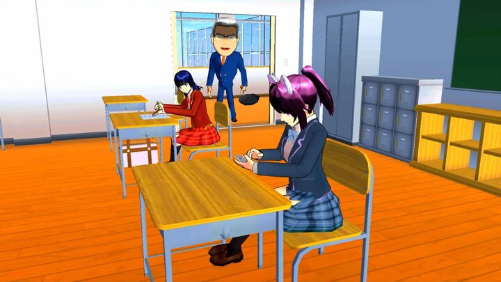 Sakura School Simulator: Melarikan Diri dari Kepala Sekolah Parkour