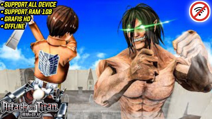 Game Attack On Titan Offline Di Android Terbaru 2024