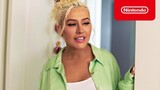 Christina Aguilera & Her Family Make Memories with Nintendo Switch