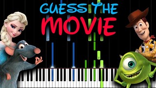 Do You Know These Disney Movies? Guess the Disney Movie Soundtrack on Piano! (20 Disney Soundtracks)