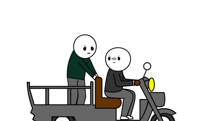 He’s fully at fault, and I fled the scene.