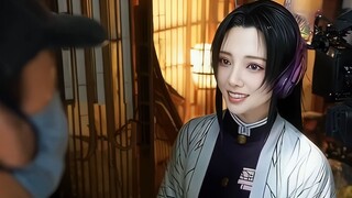 AI真人版《鬼灭之刃》，真人版幕后花絮4