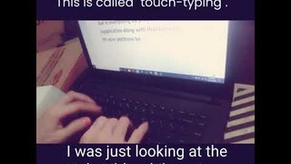 My Mother Taught Me About Touch-Typing When I Was 9 Years Old