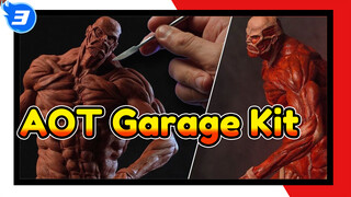 Huge Titan in Attack on Titan. Step by Step Garage Kit, Super Detailed_3