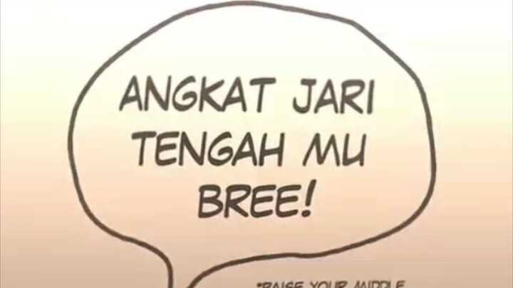 jari tengah mu bree