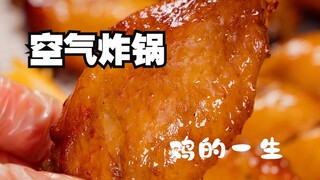 "The Chicken's Life": Various Air Fryer Recipes Using Every Part of the Chicken—Give Them a Try!