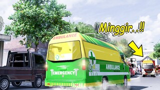 GAK MINGGIR TABRAK AMBULAN