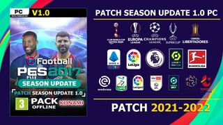 วิธีลง+รีวิว PES 2017 PATCH SEASON UPDATE 1 0 PC