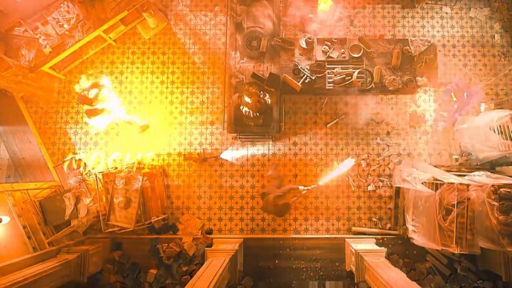 【4K 60fps】John Wick 4: A top-down game perspective shot from the beginning!!