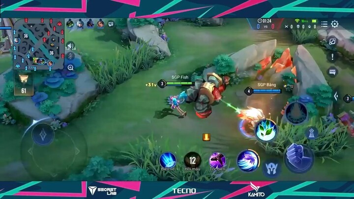 GÓC NHÌN TUYỂN THỦ: SGP.FISH | Saigon Phantom vs Team Flash p1