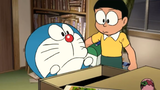 Nobita  và bé Pi chú khủng long sinh nhầm thời