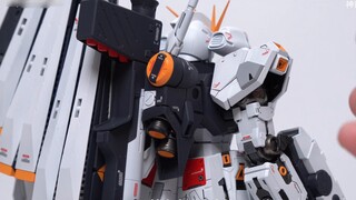 My heavy bull is finally hardened! Point factory MG cattle Gundam alloy skeleton modification simple