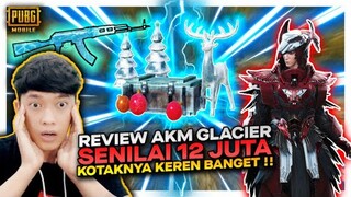 REVIEW AKM GLASIER SENILAI 12 JUTA , WOW KOTAKNYA KEREN BANGET !! - PUBG MOBILE