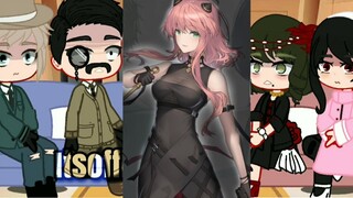 👒 Forger family + Desmond family react to Anya x Damian,Gacha club,COMPILATION, Spy x family react 👒