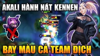 [LMHT Tốc Chiến] Akali Hành Nát Kennen Top - Chiêu Cuối Bay Màu Cả Team Địch