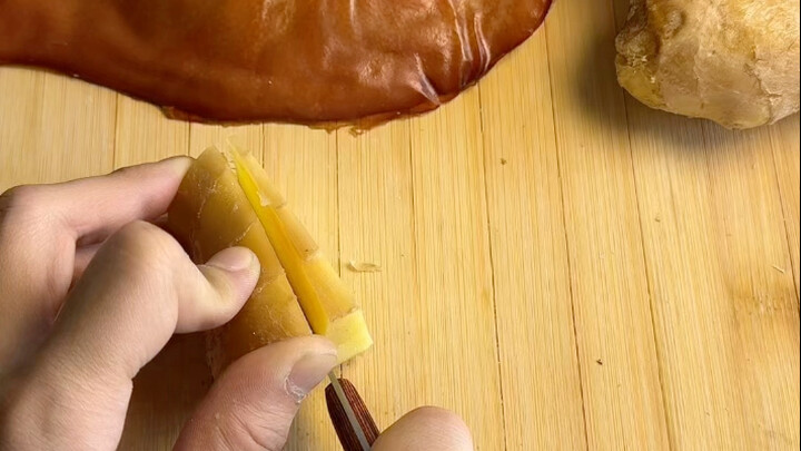 Ginger cosplaying as pig ears