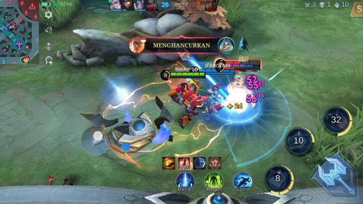 MOBILE LEGENDS Bang-bang#Shorts