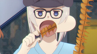 “乔装打扮出门游玩，不料气质独特惨遭路人围观，小栗帽感慨自己的群众魅力......”