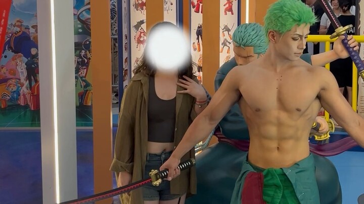 When my friend cosplays as Zoro, how will I make him socially dead?