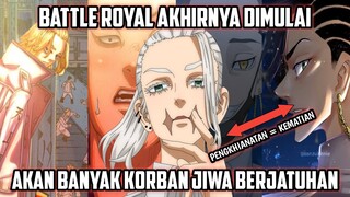 BATTLE ROYAL DIMULAI !! - Mikey vs Pachin, Hanma vs 4 Elit Toman, Duel Black Dragon, dan PENGKHIANAT