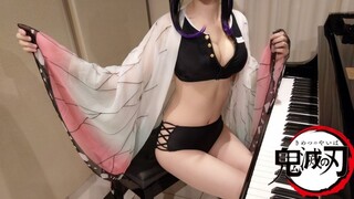 【Ayo Belajar Piano dengan Kakak】Opening Kimetsu no Yaiba, Gurenge LiSA Demon Slayer