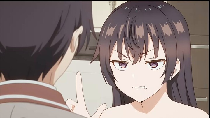 Yuki just finished washing and was seen by Masachika