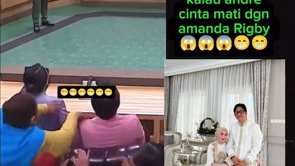 andre ketika cemburu lucu juga yah tingkahnya