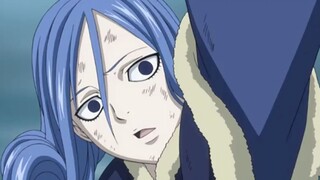 Gray Tolongin Juvia Saat Terjatuh