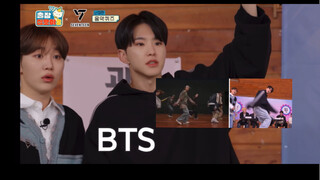 โฮชิไม่ผิดหวังจริงๆ ที่เป็นคนเคยรัน BTS มาแล้ว ปฏิกิริยาสุดยอดมาก!