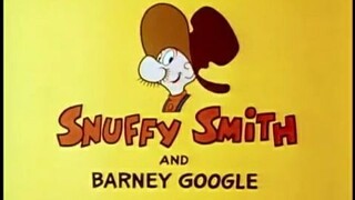 1/3 Snuffy Smith "Snuffy's Song" Barney Google trying to make a big singing star out of Snuffy. 1962