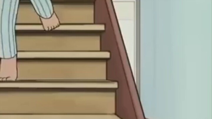 nobita terlambat sekolah