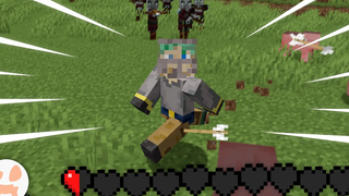 Minecraft แต่เราหยุดเคลื่อนไหวไม่ได้จริงๆ!