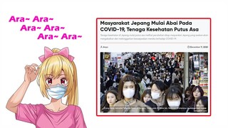 GAK CUMA DI INDONESIA, DI JEPANGPUN UDAH PADA BODO AMAT DENGAN COVID-19