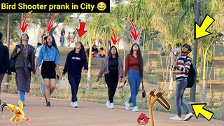 Bird Shooter prank in City | prank video | part 3 | Funny Prank