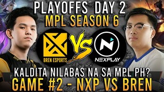 NXP SOLID VS BREN ESPORTS [Game 2] | MPL-PH Season 6 Playoffs Day 2