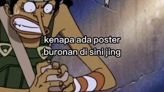 ketika luffy di jaga oleh usop