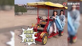 |Hậu trường 3 Quốc tử giám có một nữ đệ tử| Triệu Lộ Tư hài hước dạy cả đoàn phim nhảy