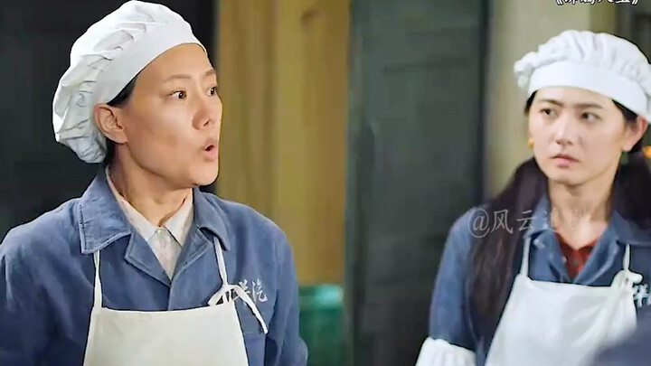 College students on factory internships eat hearty meals every day, while the workers only get plain