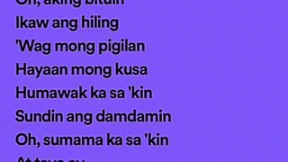 Lihim lyrics 💖🎶🎵