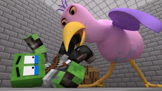 Monster School:  OPILA BIRD is not Evil - Sad Story | Minecraft Animation