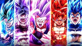 TOUTES LES FORMES ULTIMES DE DRAGON BALL DANS LA MÊME TEAM ! CETTE TEAM EST SANS LIMITE [DBLEGENDS]