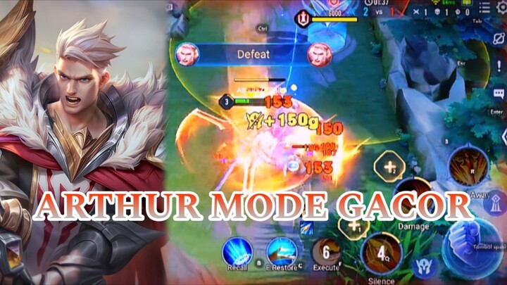 ARTHUR MODE GACOR
