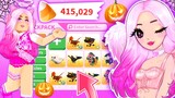 SPENDING 400,000 CANDIES TO GET ALL THE *NEW* HALLOWEEN PETS! Adopt Me Halloween Update Roblox