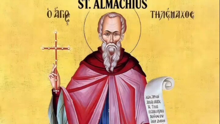 ST. ALMACHIUS #faith #saints #january1